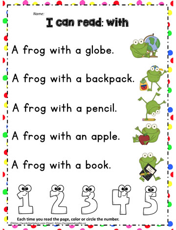 Sight Word to Read - with